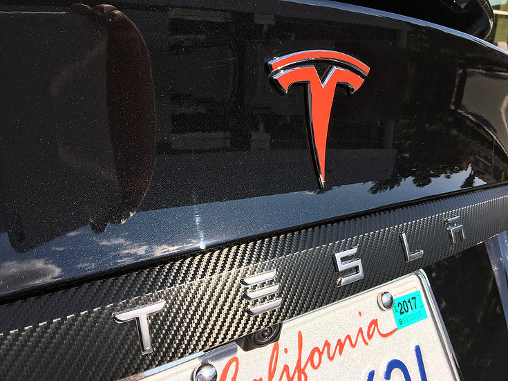 Model S Tailgate Applique Vinyl Wrap - Variety* - Image 9