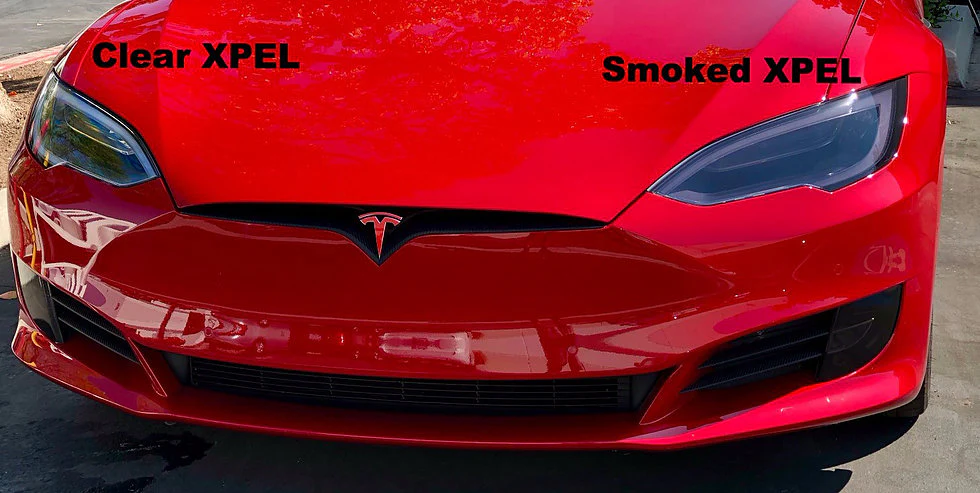 Model S Headlight & Fog Light Protection Film (Set of 4) - Clear or Smoked - Image 8