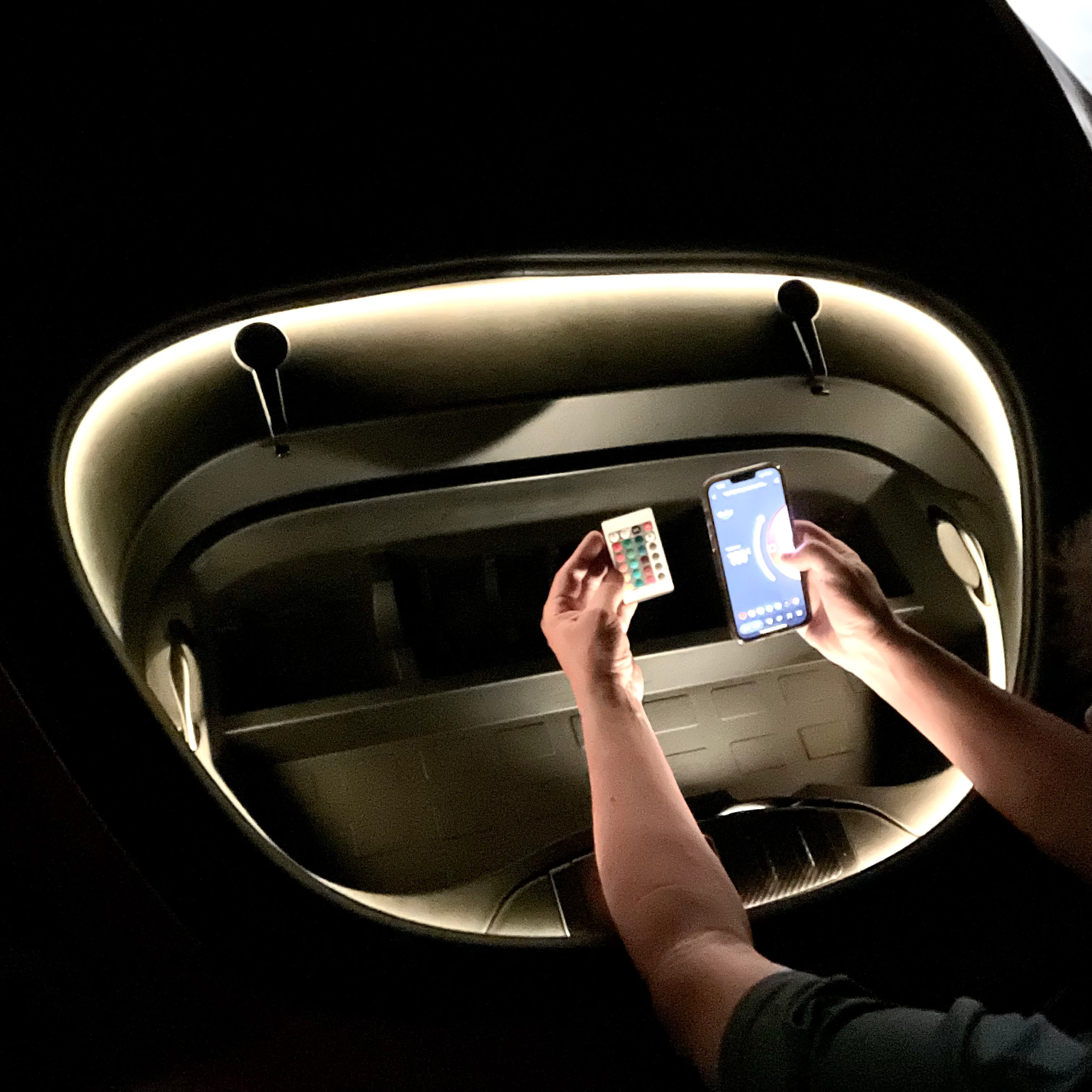 Model S3XY* Frunk LED Bluetooth RGB Lighting Kit - Image 3