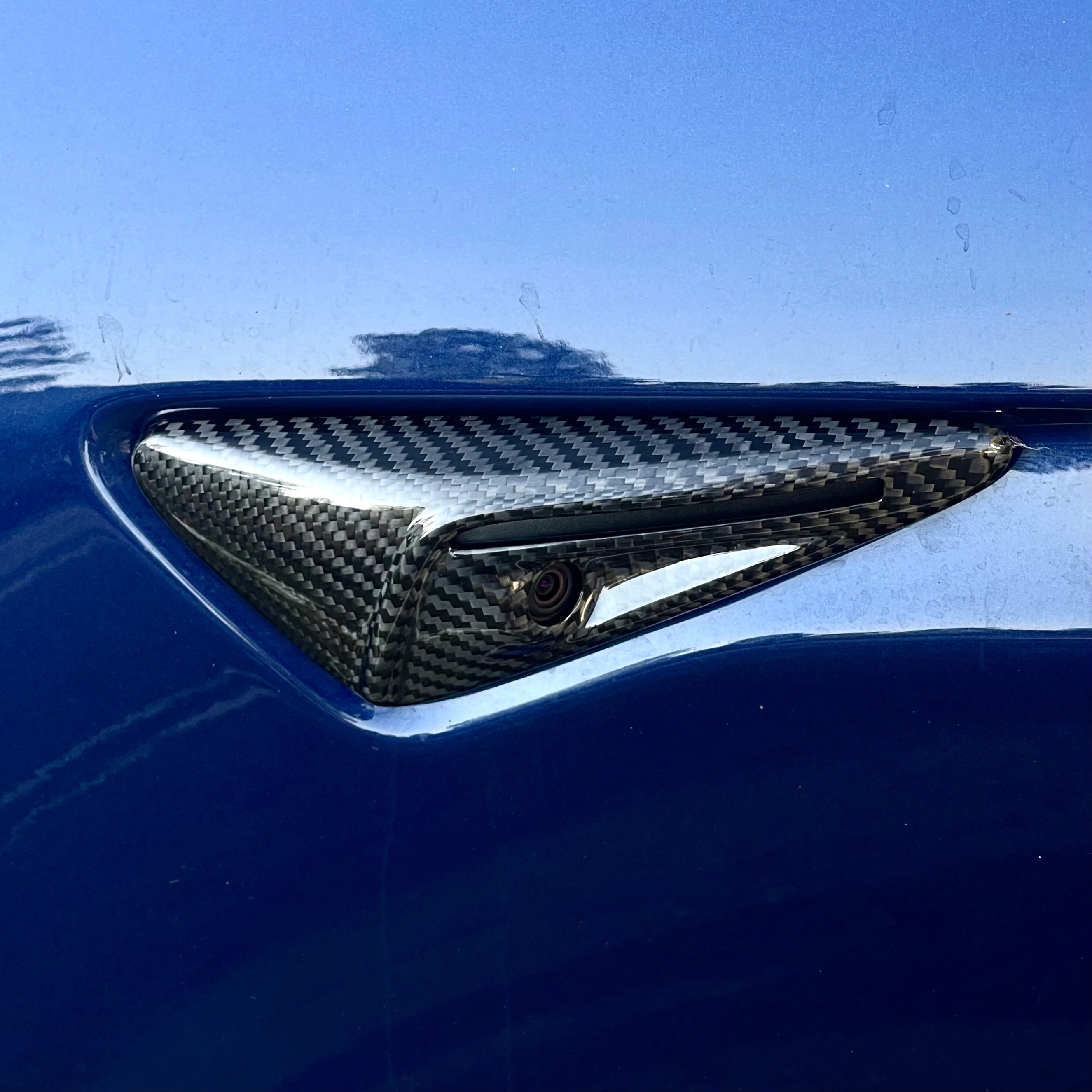 Model S3XY* Full Cover Style Turn Signal Overlays (1 Pair) - Fits Hardware 2.0 & 3.0 - Real Molded Carbon Fiber - Image 10