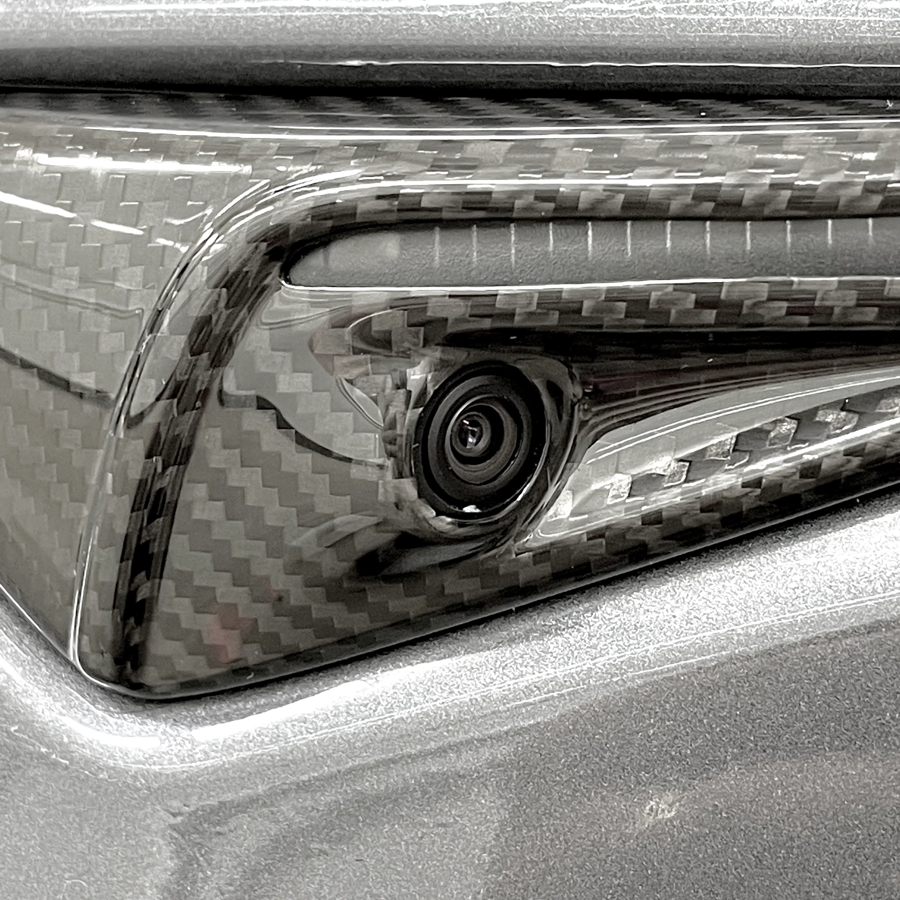 Model S3XY* Full Cover Style Turn Signal Overlays (1 Pair) - Fits Hardware 2.0 & 3.0 - Real Molded Carbon Fiber - Image 13