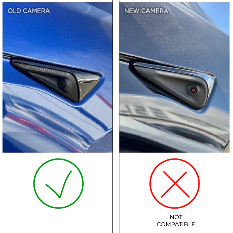 Model S3XY* Full Cover Style Turn Signal Overlays (1 Pair) - Fits Hardware 2.0 & 3.0 - Real Molded Carbon Fiber - Image 5