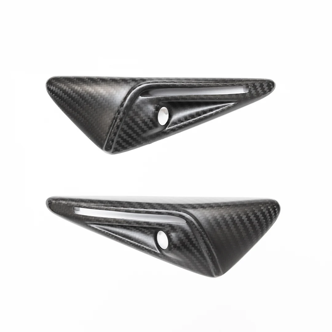 Model S3XY* Full Cover Style Turn Signal Overlays (1 Pair) - Fits Hardware 2.0 & 3.0 - Real Molded Carbon Fiber - Image 7