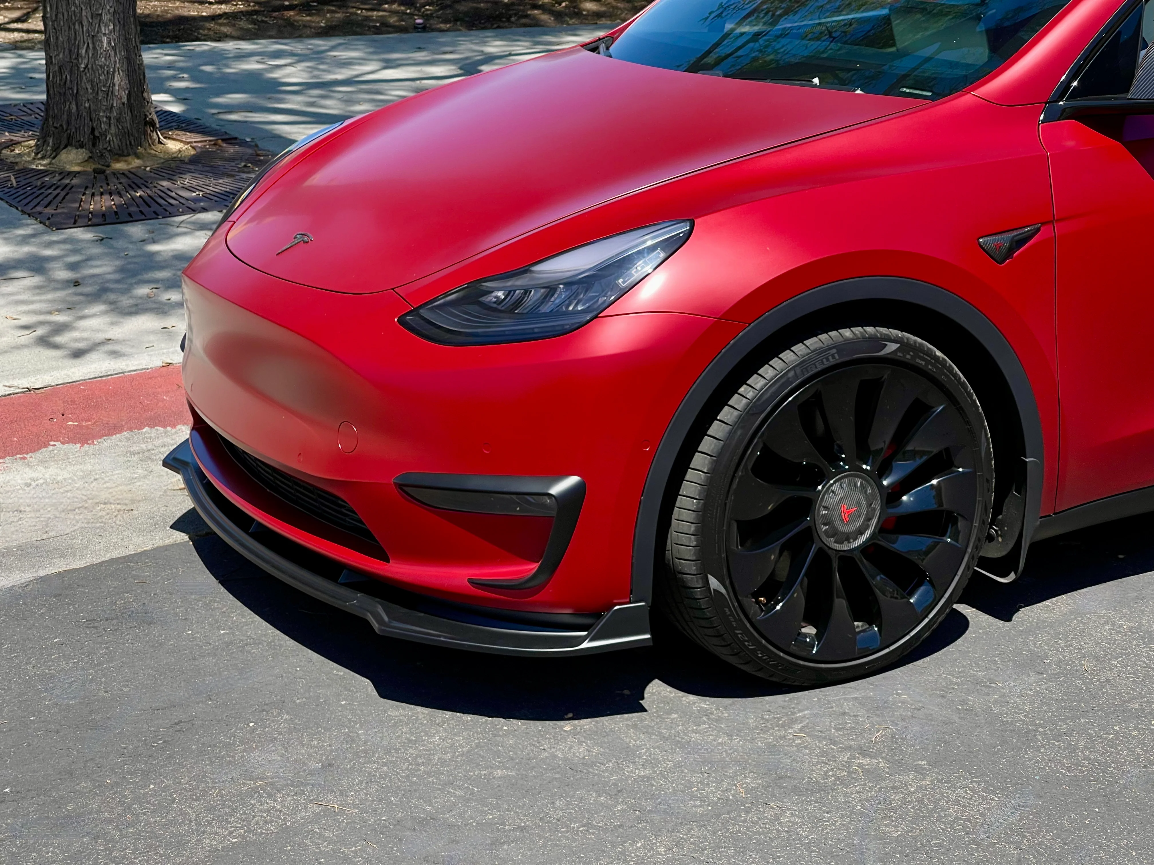 2020-2025 | Model Y Front Lip Spoiler ABS Plastic (3 Pieces) - Variety* - Image 11