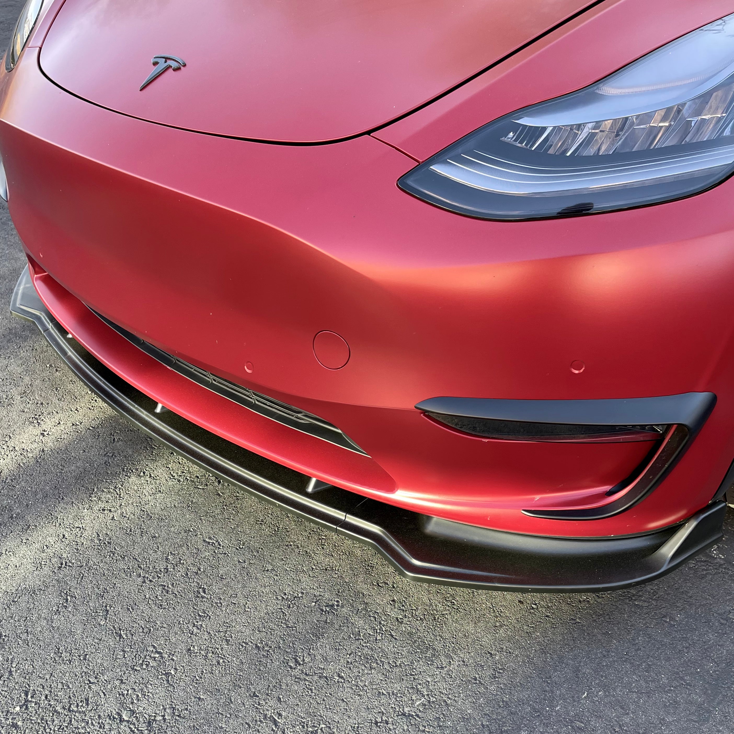 2020-2025 | Model Y Front Lip Spoiler ABS Plastic (3 Pieces) - Variety* - Image 12