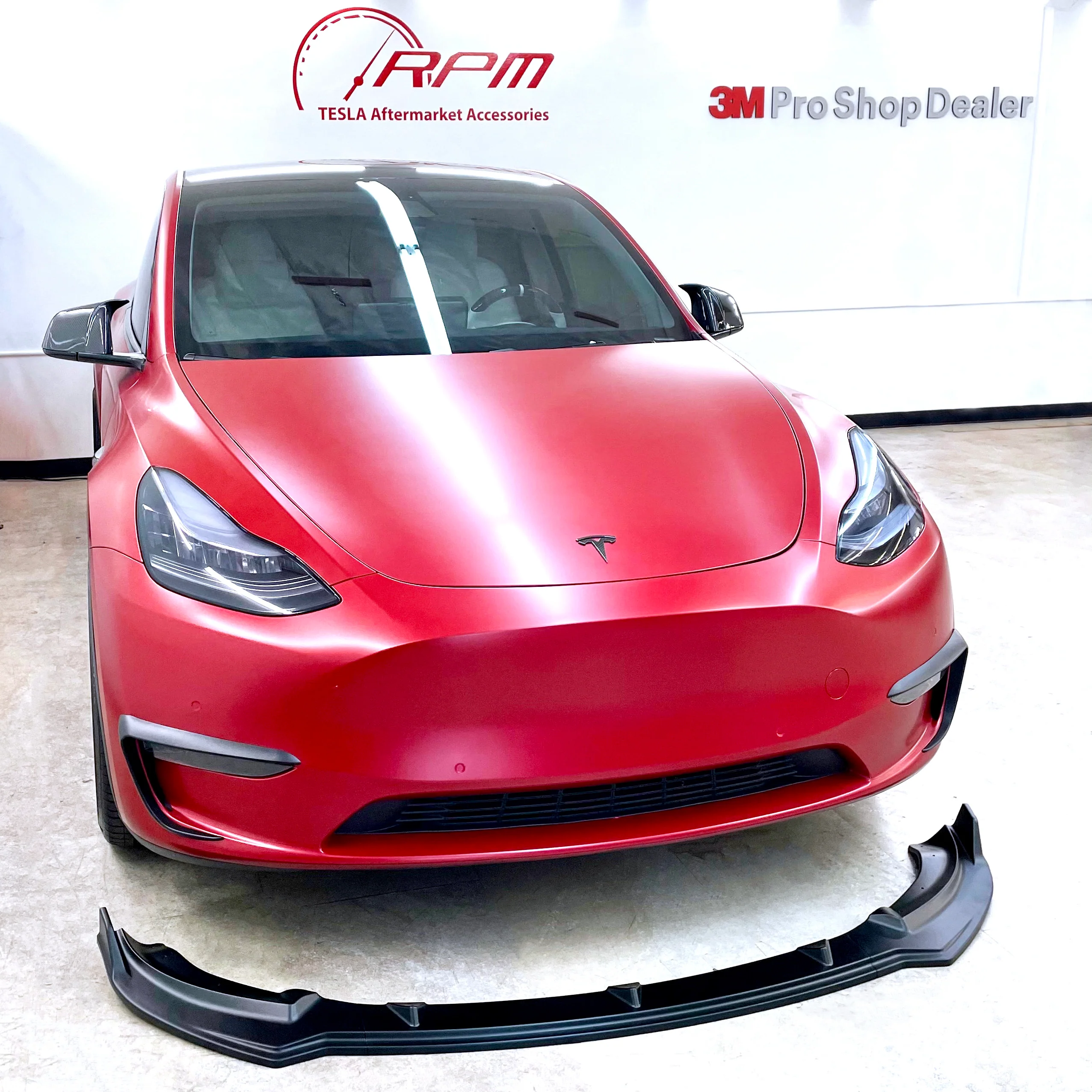 2020-2025 | Model Y Front Lip Spoiler ABS Plastic (3 Pieces) - Variety* - Image 5