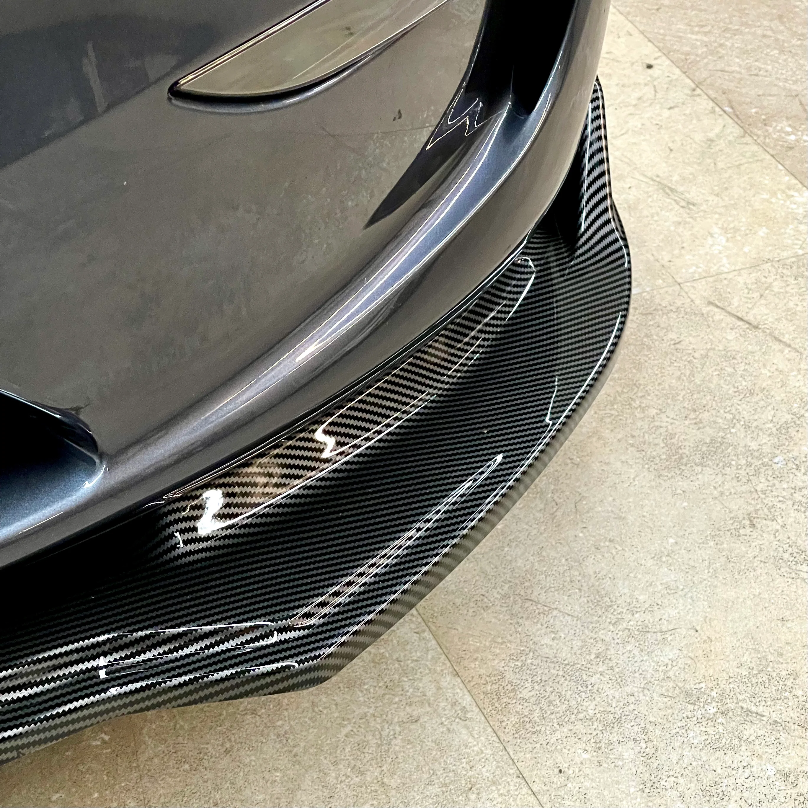 2020-2025 | Model Y Front Lip Spoiler ABS Plastic (3 Pieces) - Variety* - Image 8