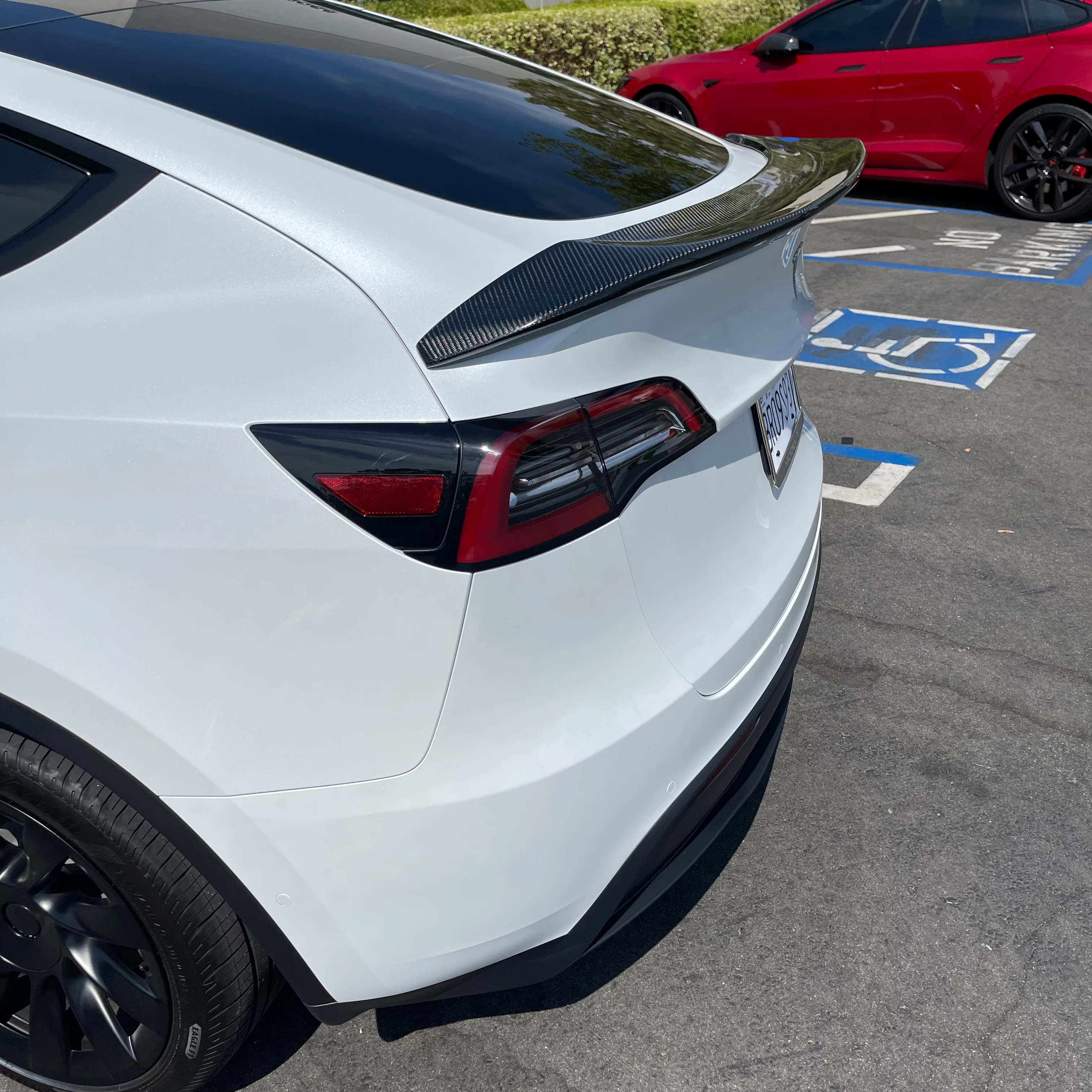 2020-2025 | Model Y Jupiter V-Style Spoiler - Real Molded Carbon Fiber - Image 7