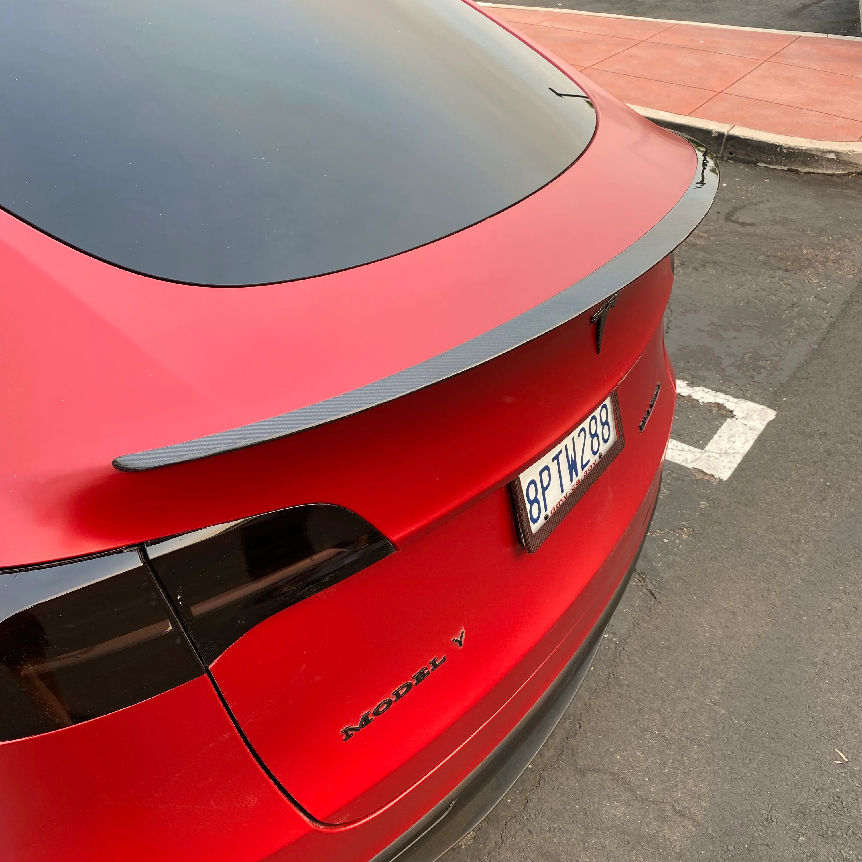 2020-2024 | Model Y Performance Spoiler - Real Molded Carbon Fiber - Image 3