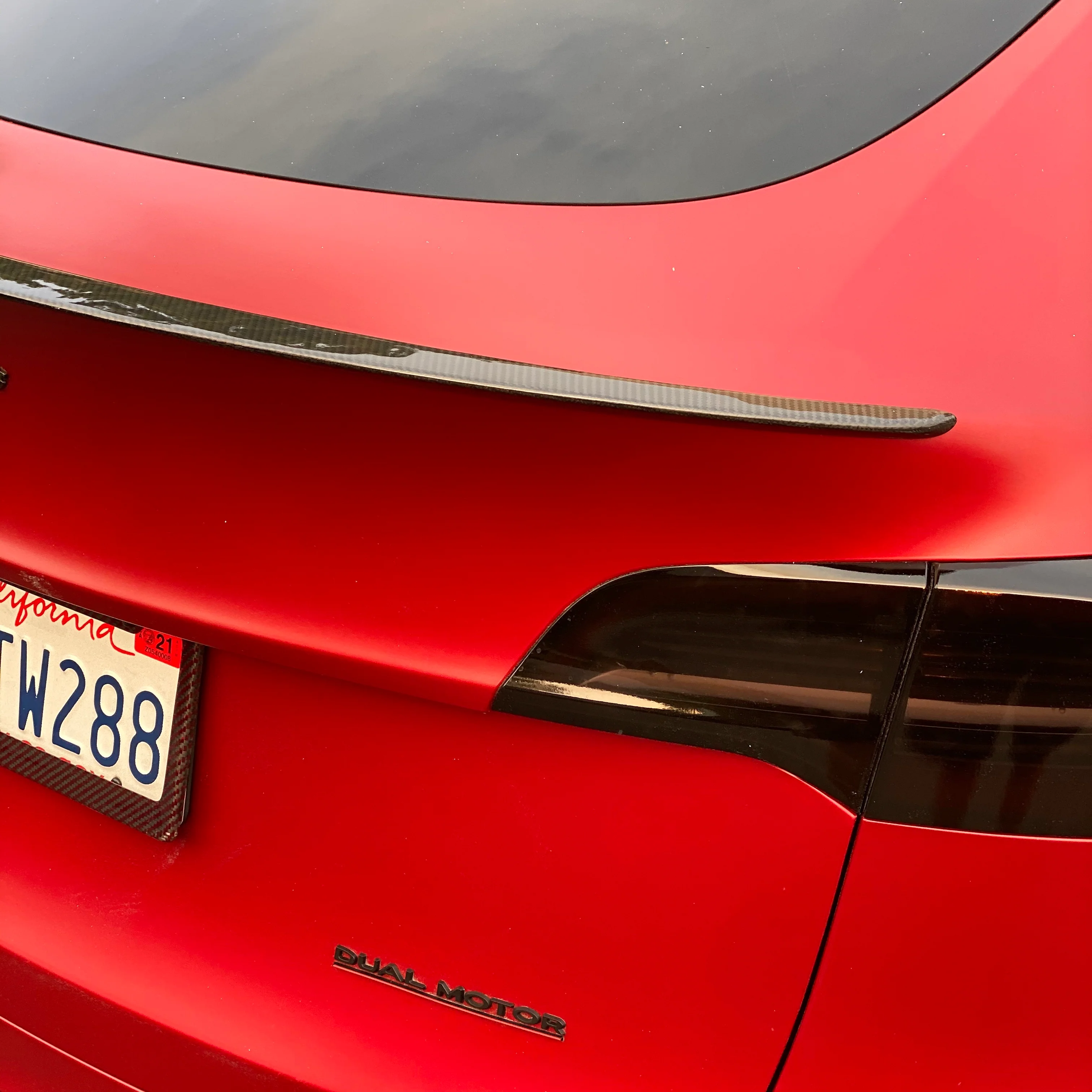 2020-2024 | Model Y Performance Spoiler - Real Molded Carbon Fiber - Image 4