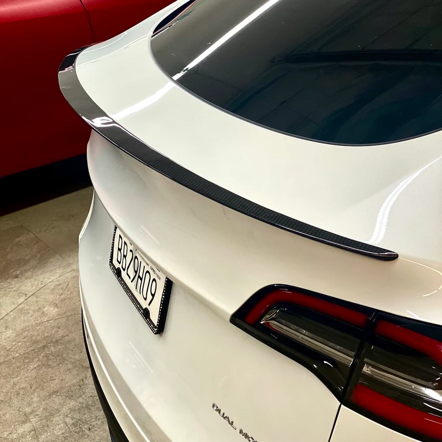 2020-2024 | Model Y Performance Spoiler - Real Molded Carbon Fiber - Image 7