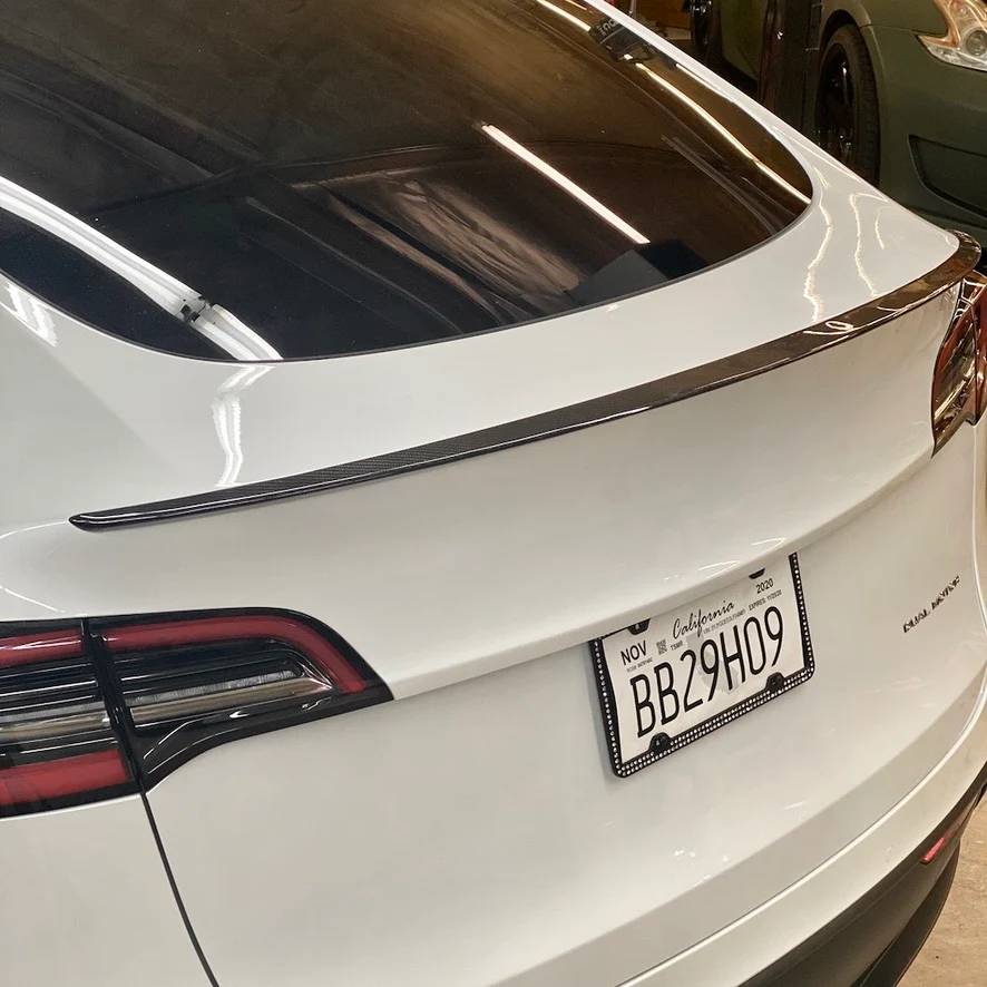 2020-2024 | Model Y Performance Spoiler - Real Molded Carbon Fiber - Image 8