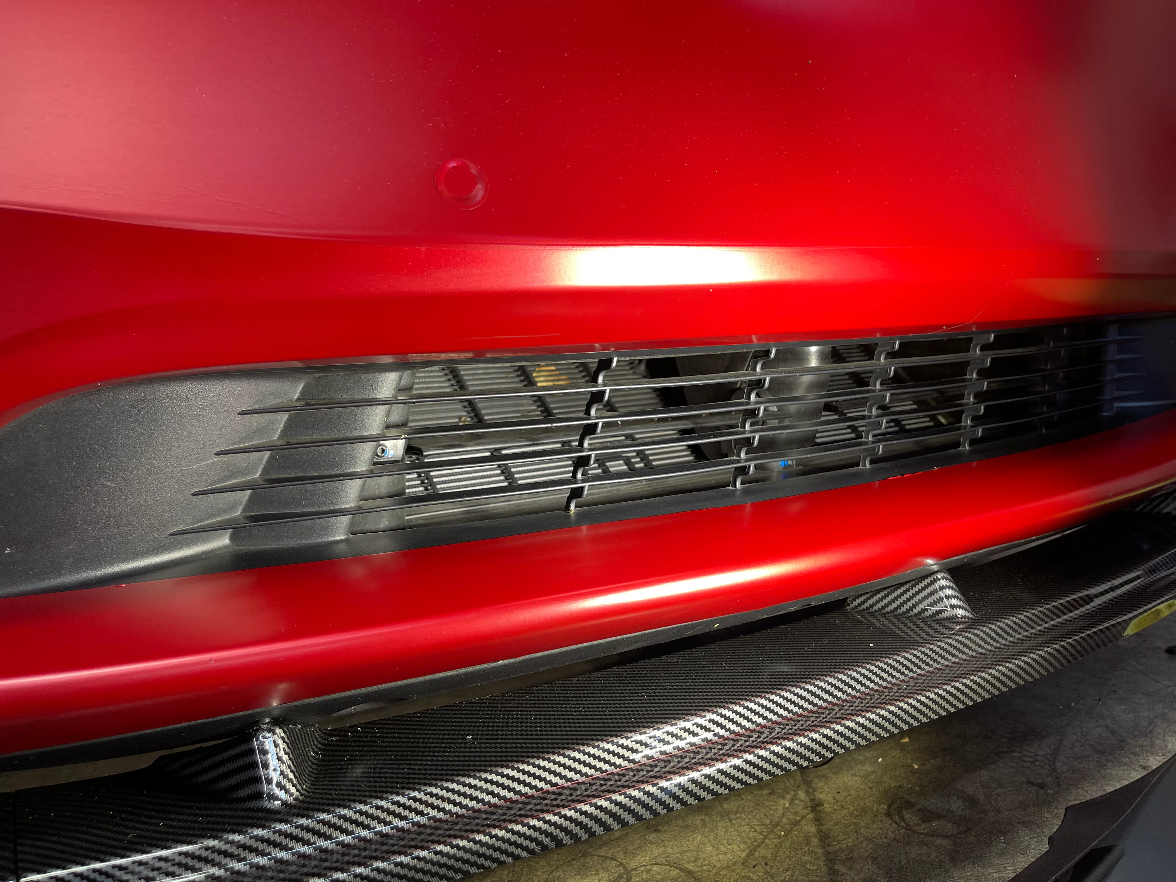 2020-2025 | Model Y Radiator Protective Mesh Grill Panel (2 Pieces) - Red, White, or Black - Image 15