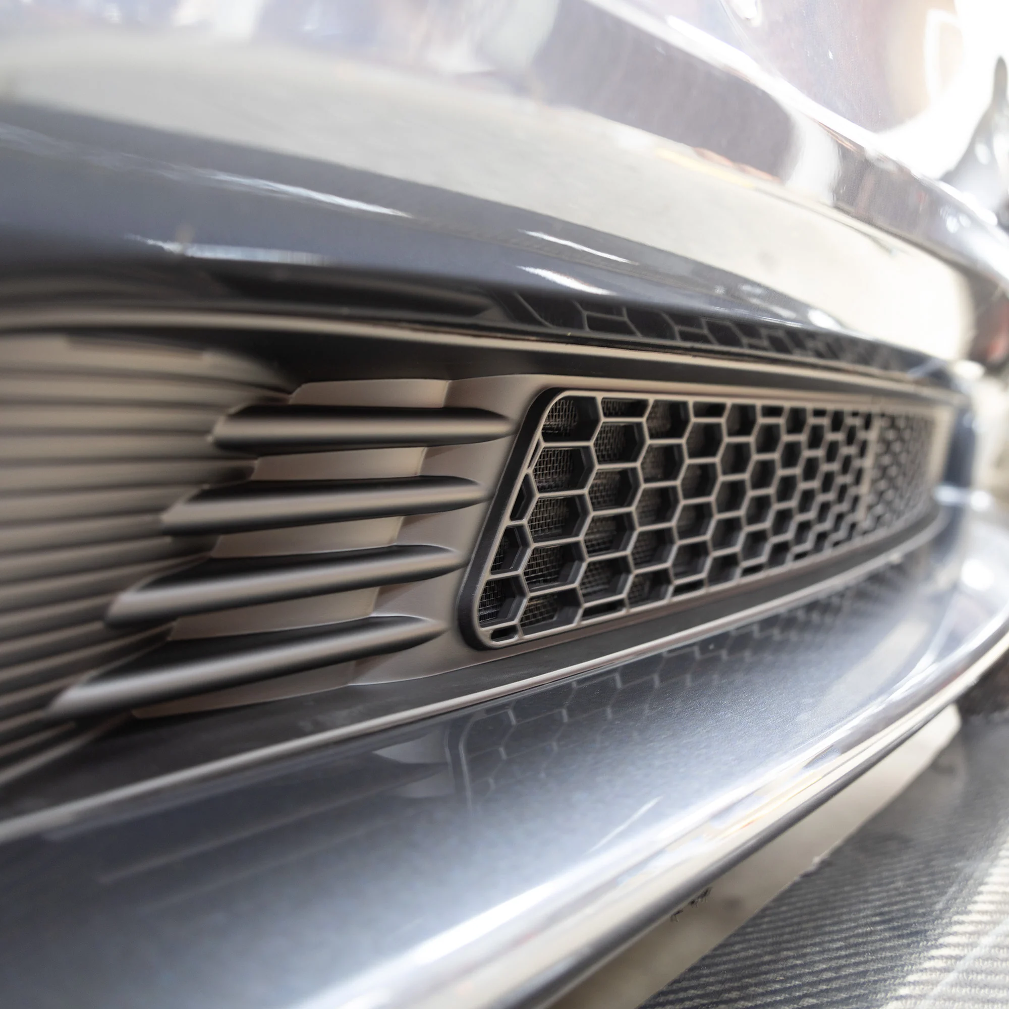 2020-2025 | Model Y Radiator Protective Mesh Grill Panel (2 Pieces) - Red, White, or Black - Image 18