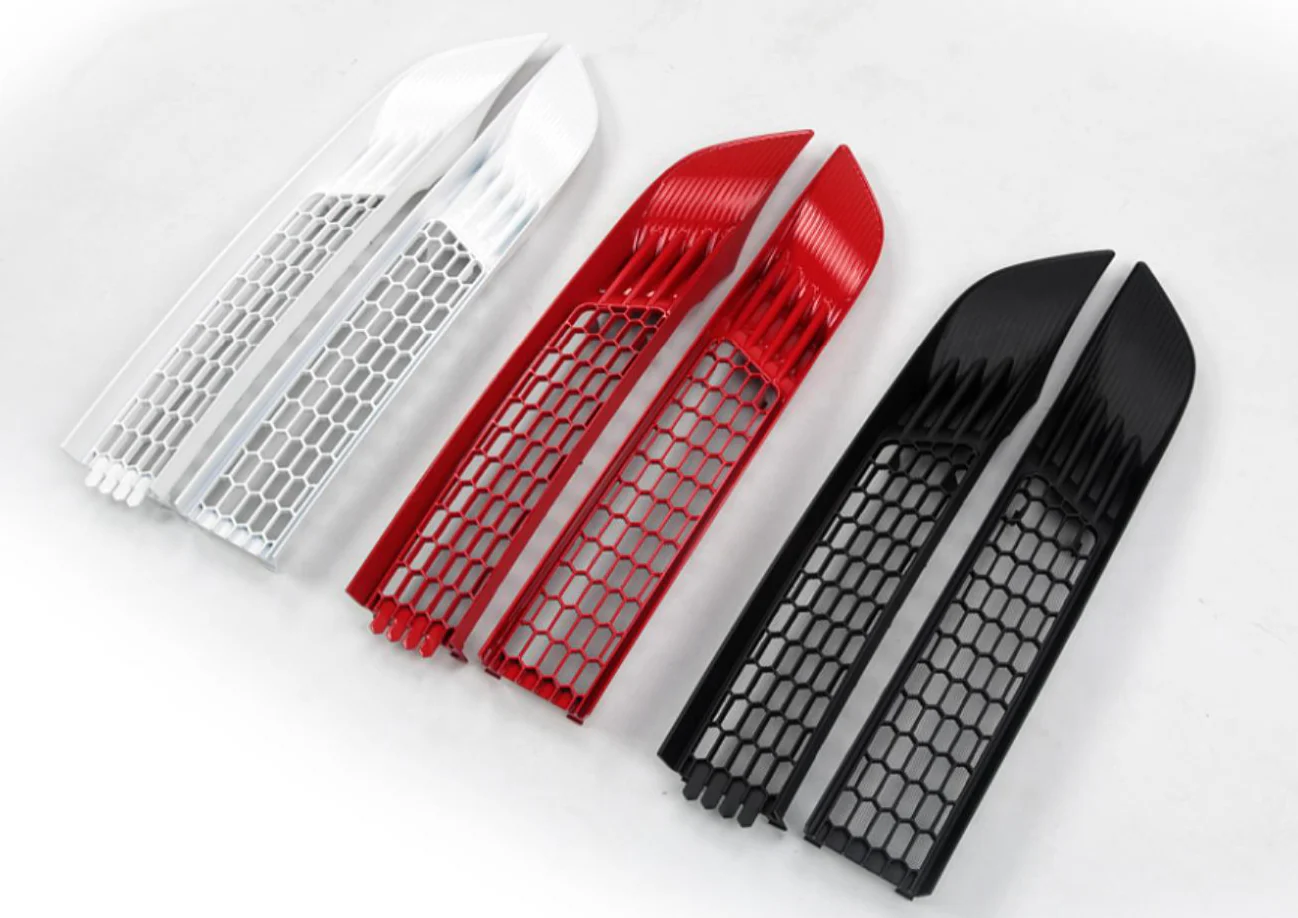 2020-2025 | Model Y Radiator Protective Mesh Grill Panel (2 Pieces) - Red, White, or Black - Image 26