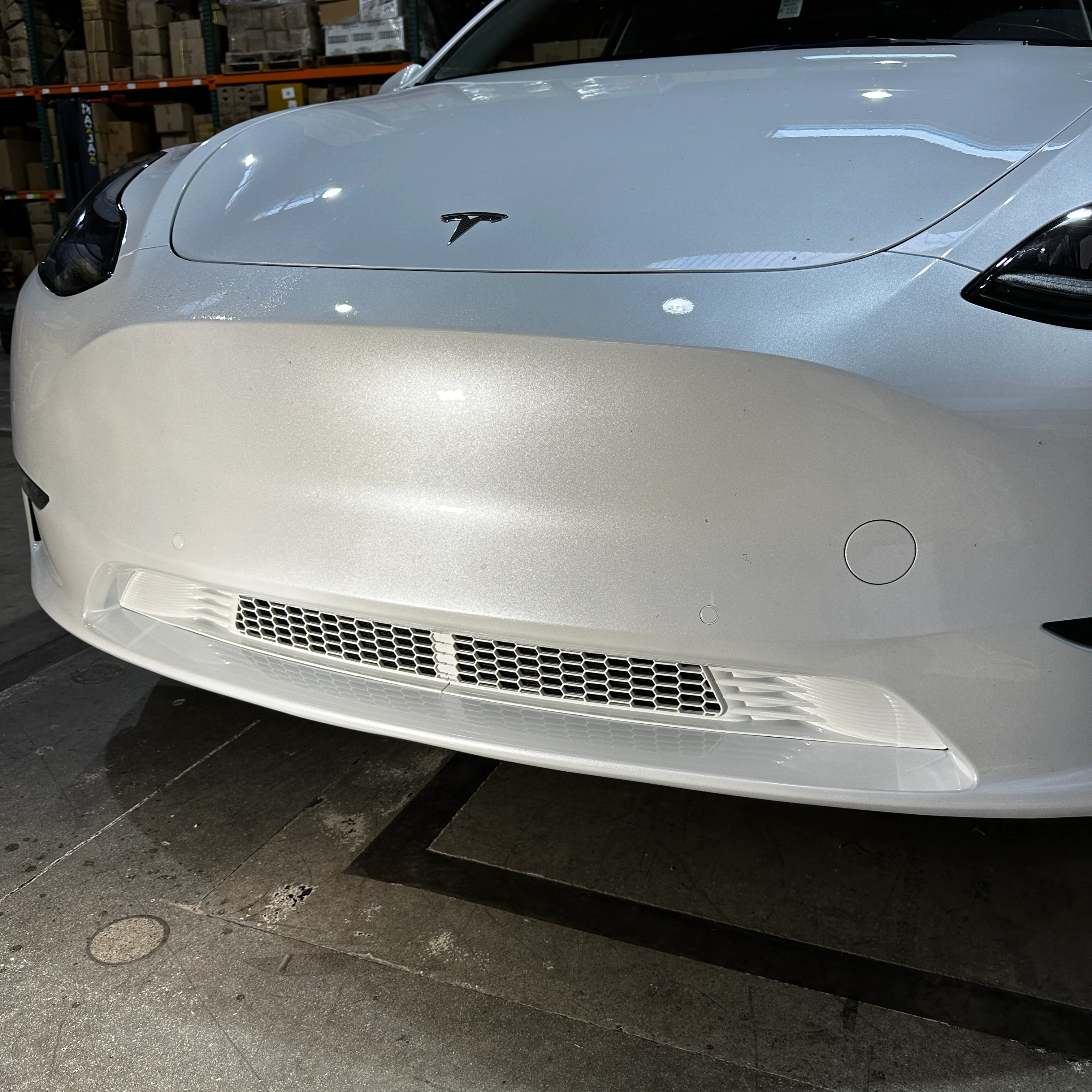 2020-2025 | Model Y Radiator Protective Mesh Grill Panel (2 Pieces) - Red, White, or Black - Image 27