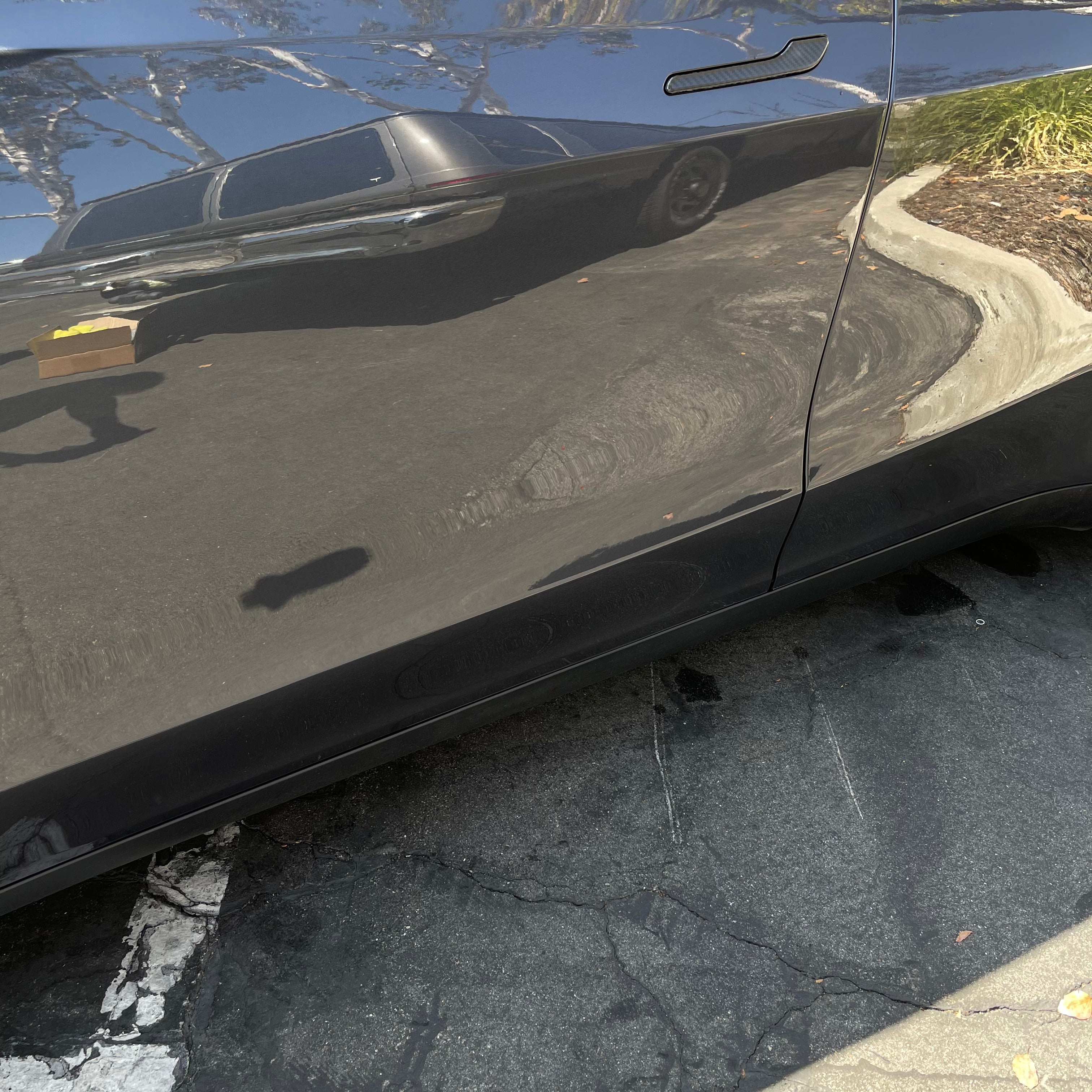 2020+ | Model Y Lower Door & Rocker Panel Paint Protection Kit - Clear Bra - Image 9