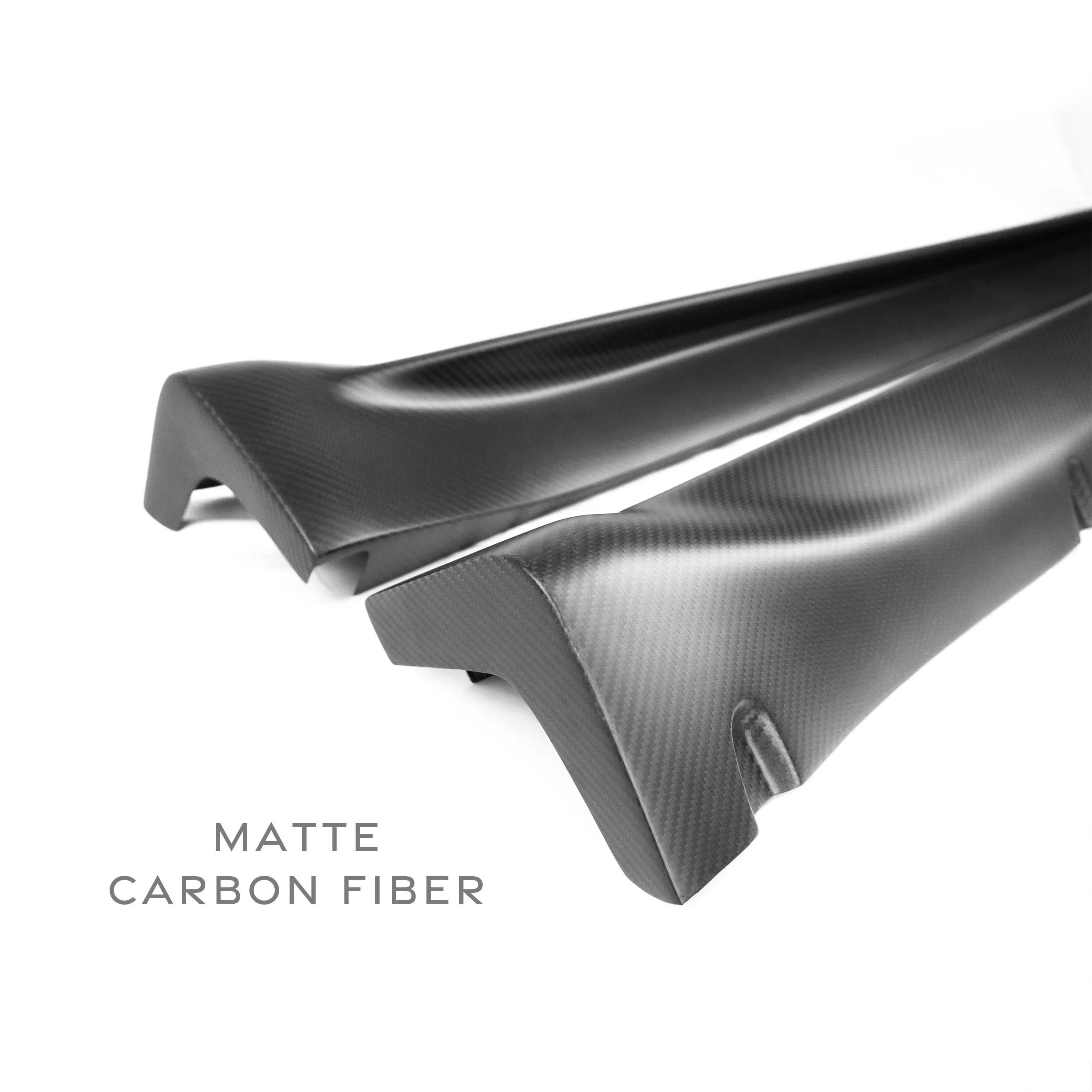 2020+ | Model Y Colossal Side Skirt Overlays - Real Dry Molded Carbon Fiber - Image 14