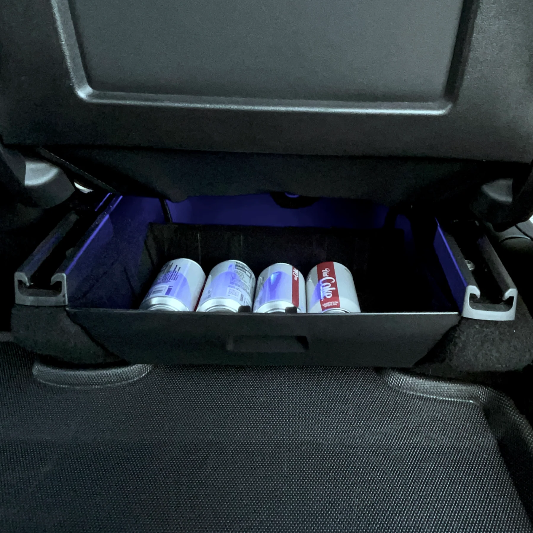 2020-2025 | Model Y Under Seat Sliding Storage Tray - Open Top - Image 3