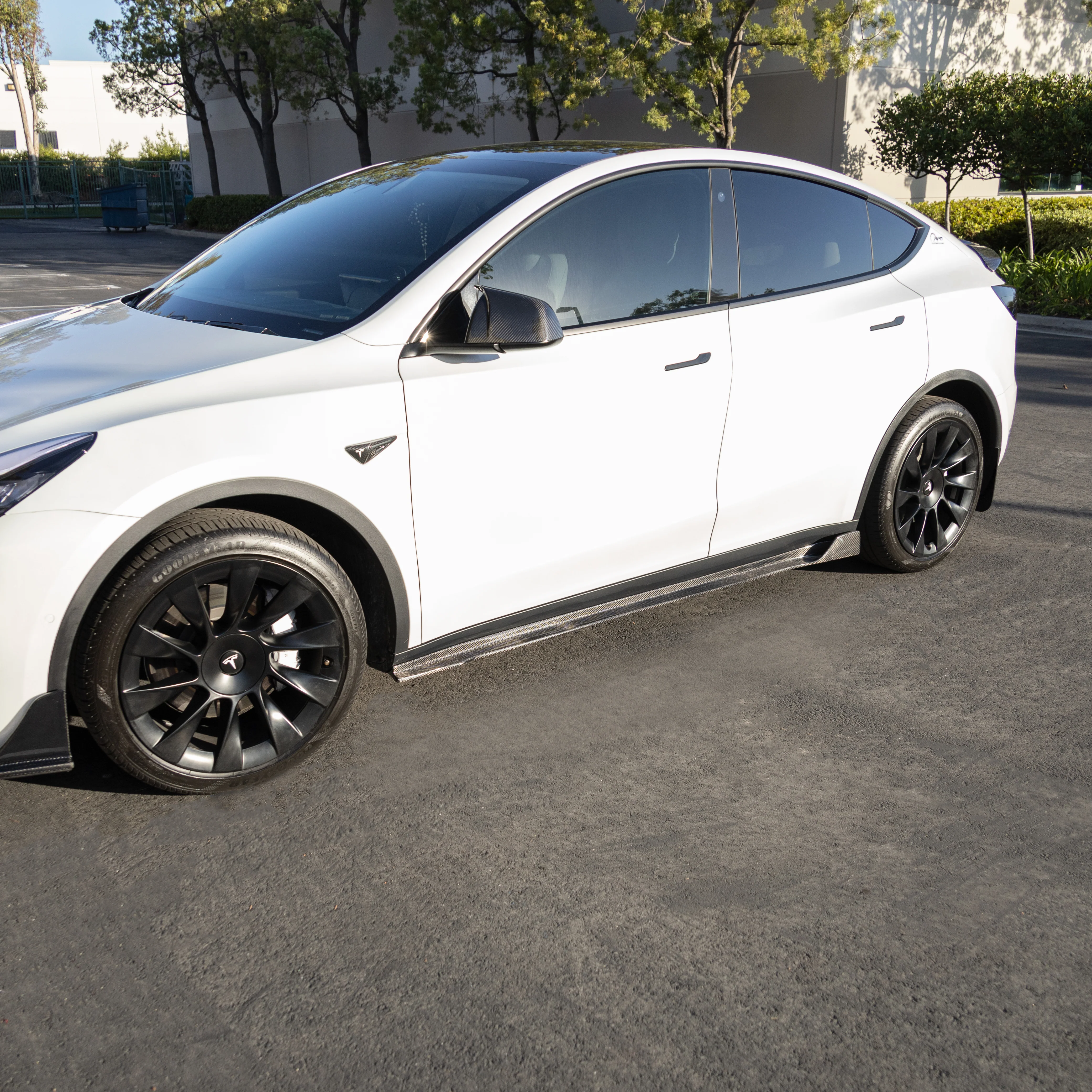 2020-2025 | Model Y Viento Aero Side Skirts (1 Pair) - Real Molded Carbon Fiber - Image 4