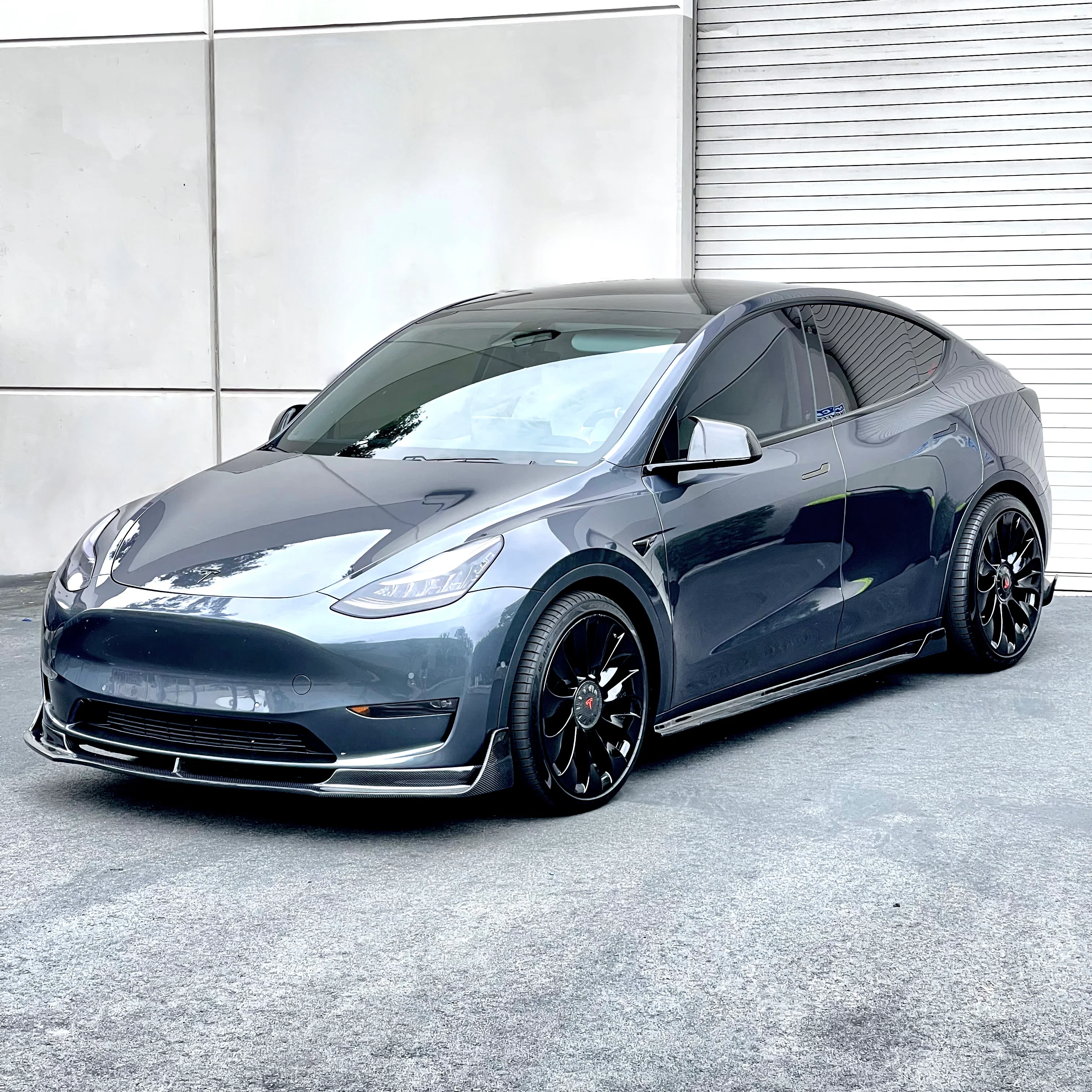 2020-2025 | Model Y Viento Aero Side Skirts (1 Pair) - Real Molded Carbon Fiber - Image 8