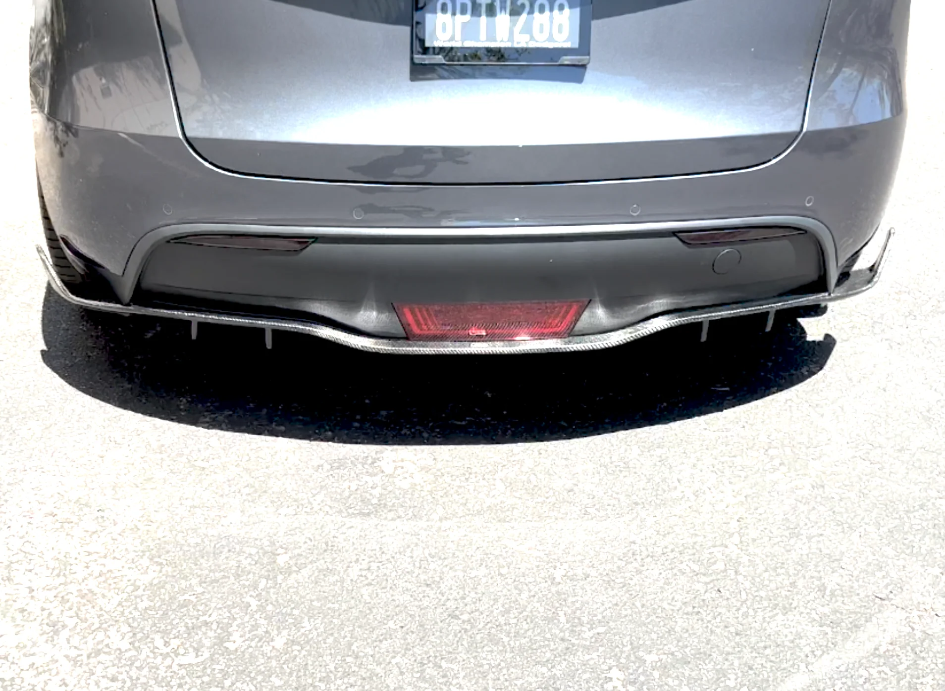 2020-2025 | Model Y Viento Rear Diffuser - Real Molded Carbon Fiber - Image 10