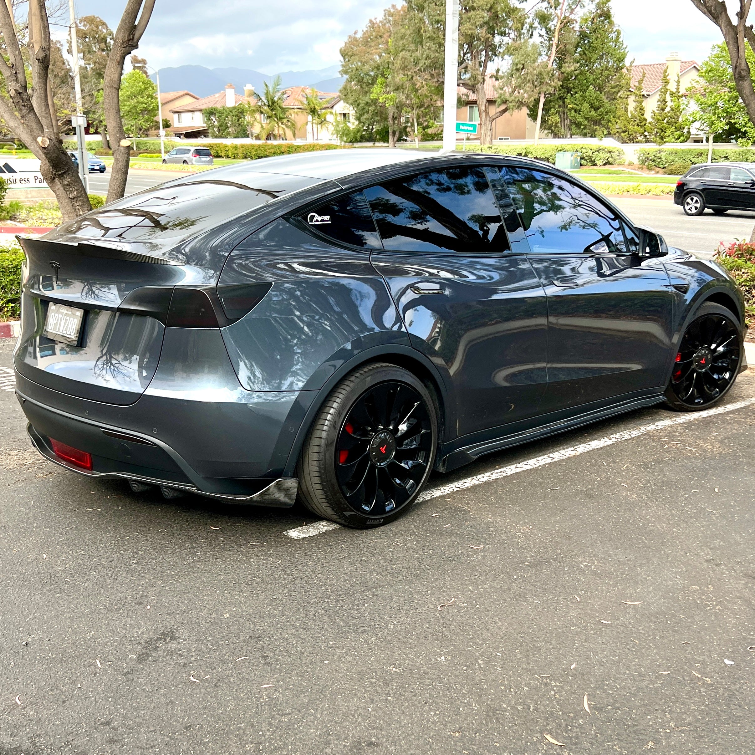 2020-2025 | Model Y Viento Rear Diffuser - Real Molded Carbon Fiber - Image 5