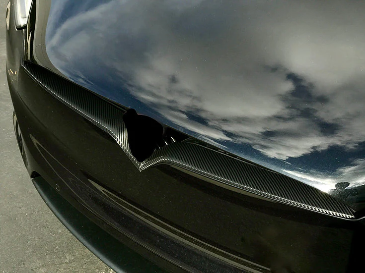 Model S Nose Inlay Wrap for Refreshed Front End - Image 3