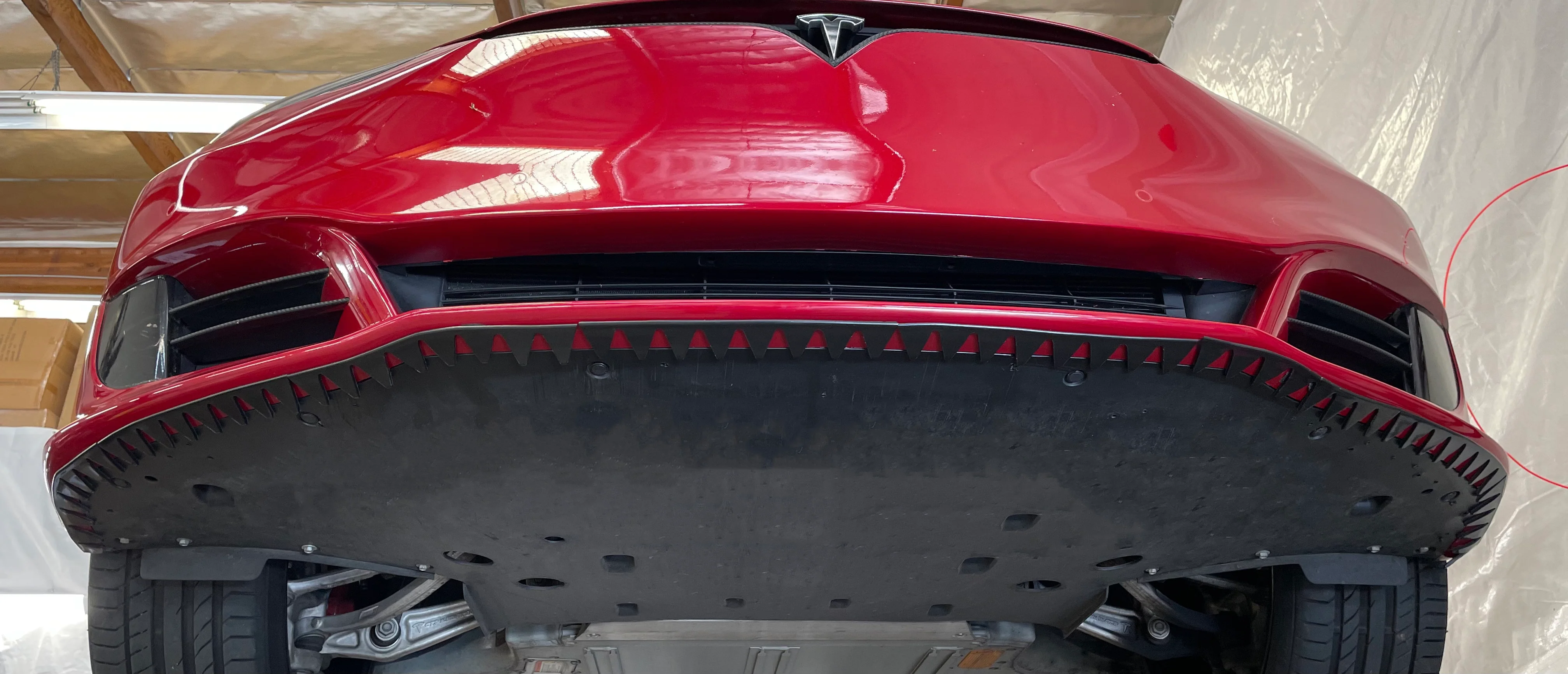 TESLA Under Bumper Scrape Protector Skid Plate Protection - Image 5