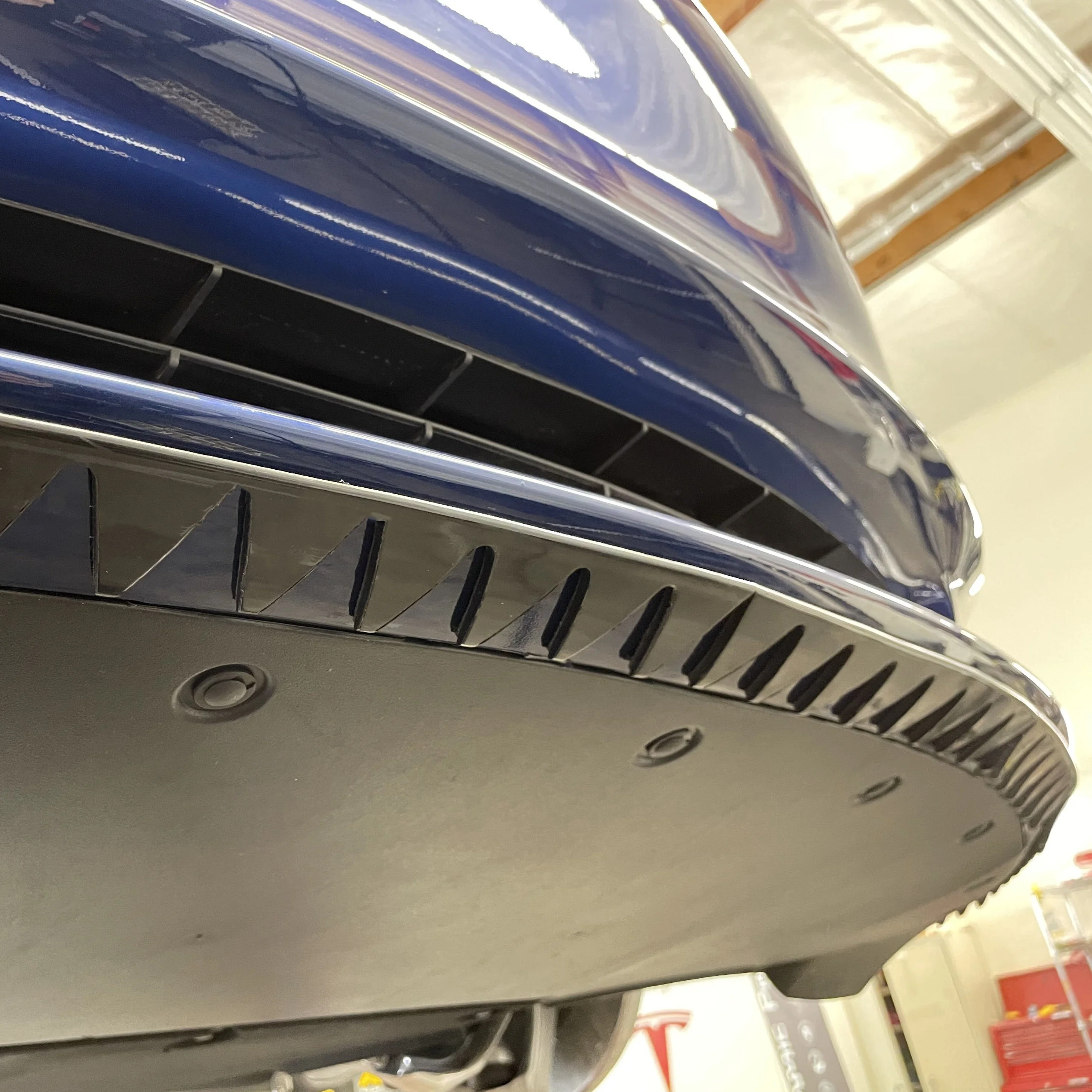 TESLA Under Bumper Scrape Protector Skid Plate Protection - Image 7