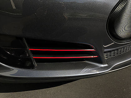 Model S Under Headlight Stripes (4 Piece) - Image 4